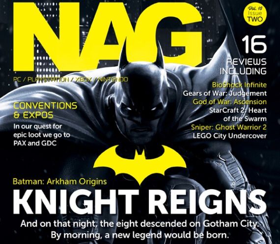 Batman Arkham Origins NAG Magazine