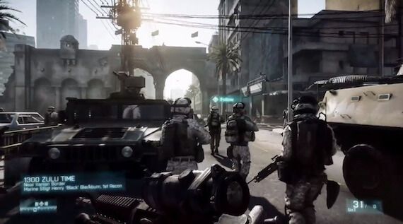 Battlefield 3 First Gameplay Trailer