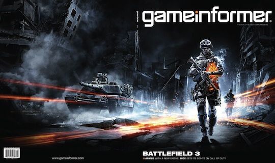 Battlefield 3 Game Informer Cover
