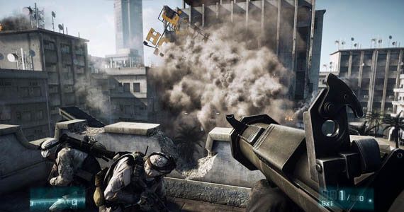 Battlefield 3 vs Modern Warfare 3 Destructible Buildings