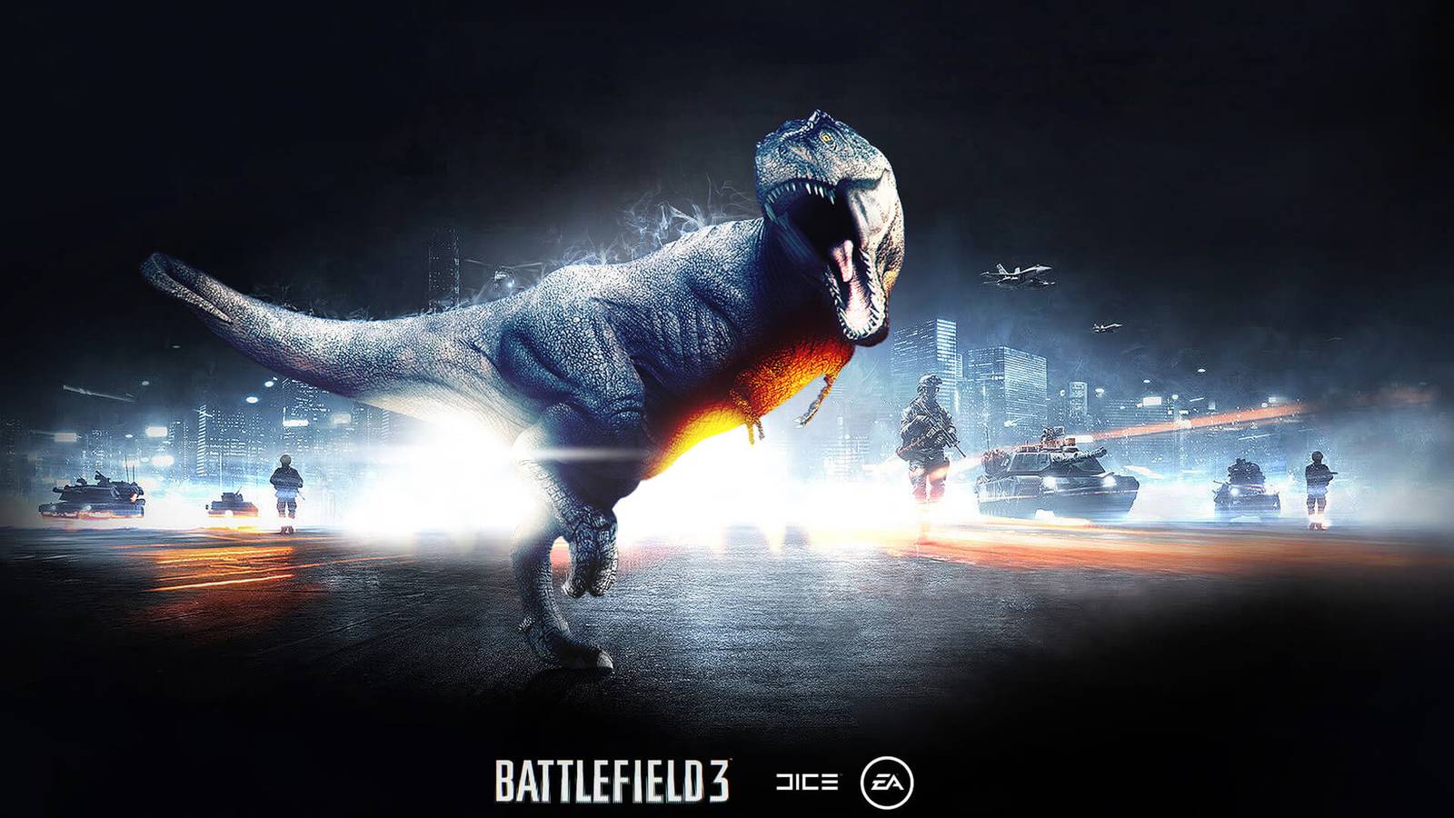 Battlefield 3 dinosaur mode