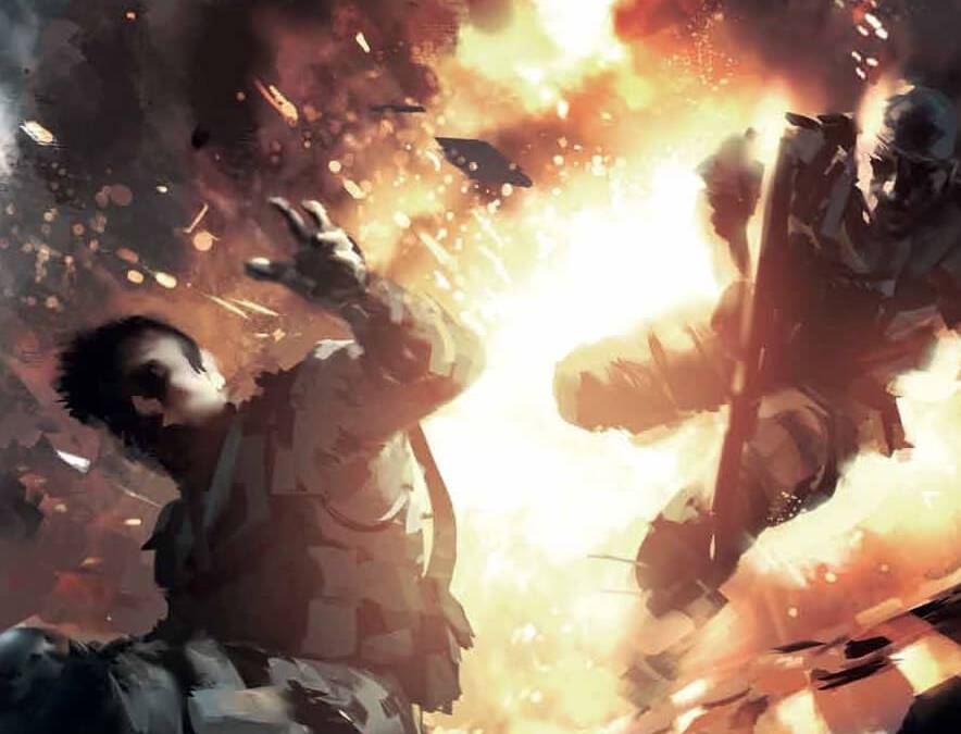 Battlefield 4 Art Book Explosion
