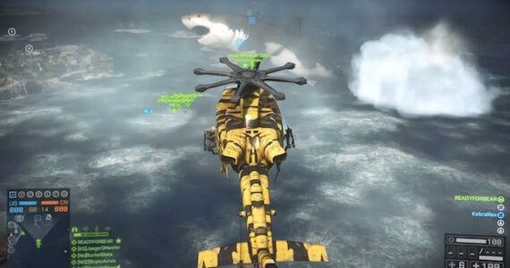 Battlefield 4 Megalodon Easter Egg