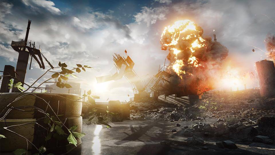 Battlefield 4 Screenshot Explosion