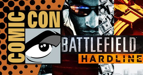 Battlefield Hardline Comic-Con 2014