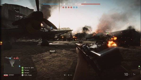 Battlefield V multiplayer maps North Africa Airfield