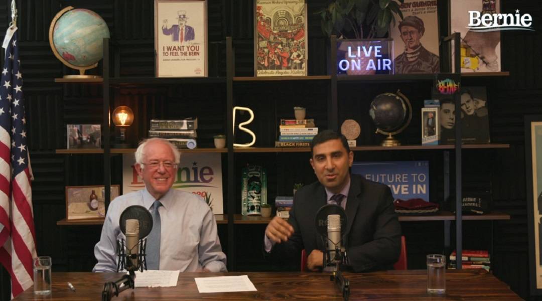 Bernie Sanders first Twitch stream