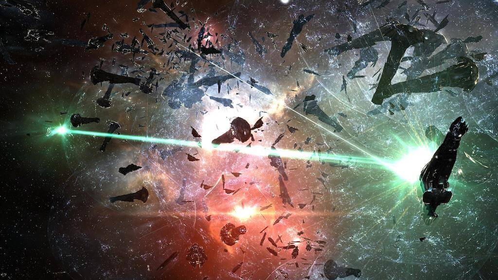Biggest EVE Online Battle - Big Laser Beam