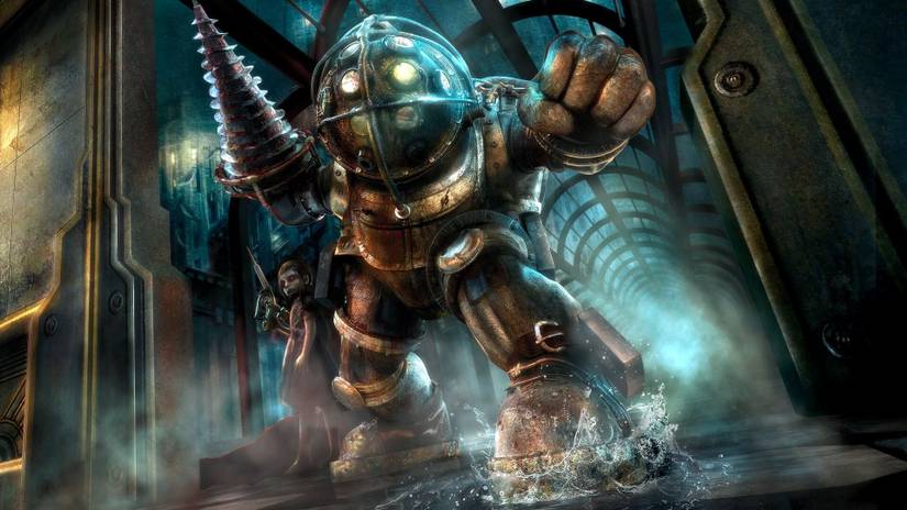 Bioshock - Big Daddy and Little Sister