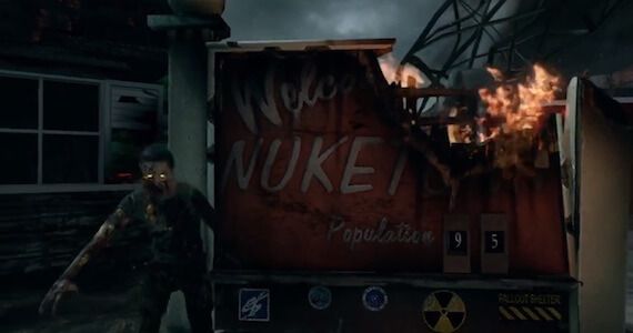 Black Ops 2 Nuketown Zombies Trailer