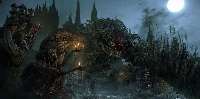 Bloodborne - Cleric Beast Boss Fight
