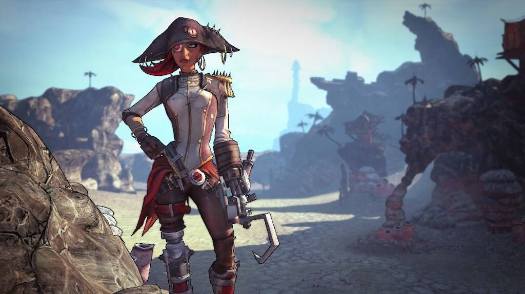 Borderlands 2 Captain Scarlett DLC - Captain Scarlett