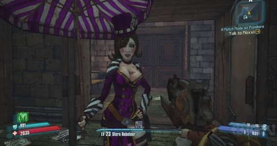 Borderlands 2 Mad Moxxi Valentines Shot