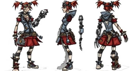 Borderlands 2 Mechromancer Gameplay