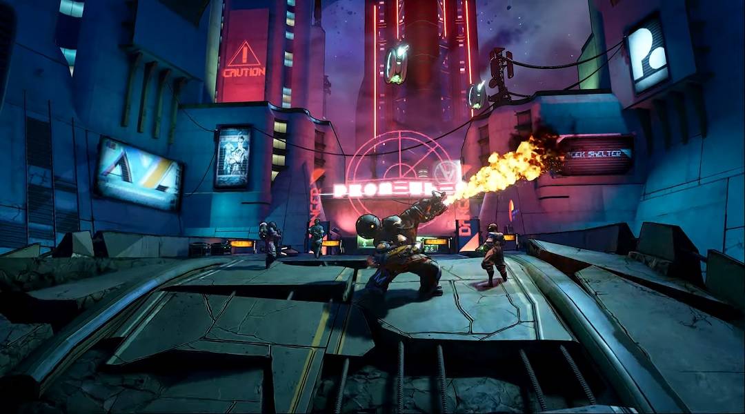 borderlands 3 gameplay reveal trailer maliwan soldiers atlas war promethea