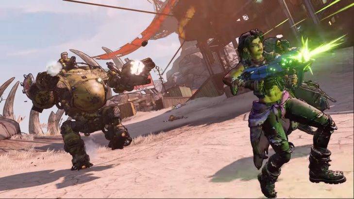 borderlands 3 reveal trailer breakdown moze mech 