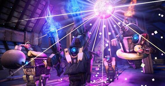 Borderlands Claptrap party