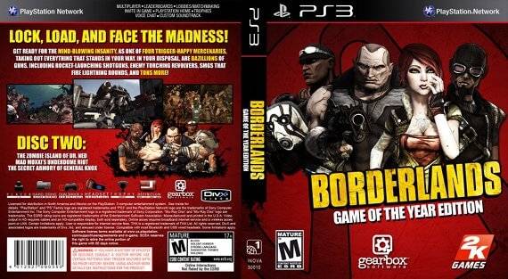 All Borderlands Borderlands Game of the Year Edition Includes All Borderlands DLC