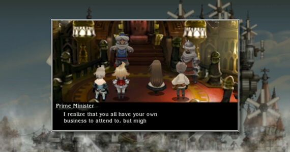 Bravely Default Speech