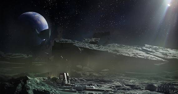 Bungie Destiny Concept Art - Ocean of Storms