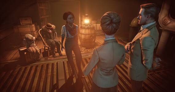 Burial at Sea Screens - Lutece and Daisy