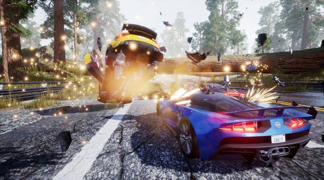 Burnout creators racing game Dangerous Driving