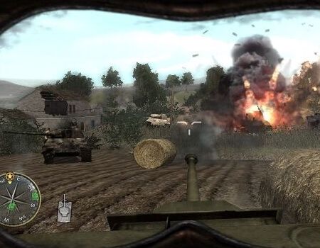 Call of Duty 3 Black Baron Tank Mission