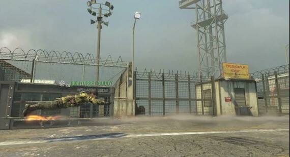 Call of Duty Black Ops Dodging Rocket Video