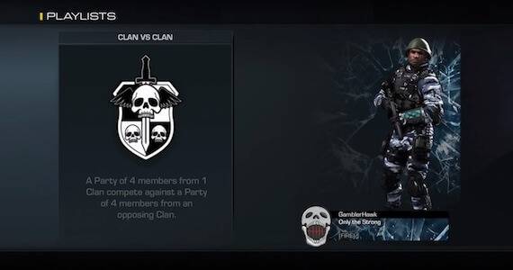 Call of Duty Ghosts Clans Trailer