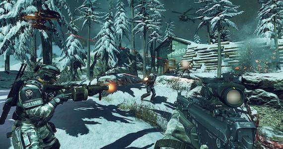 Call of Duty Ghosts Extinction Mode Aliens