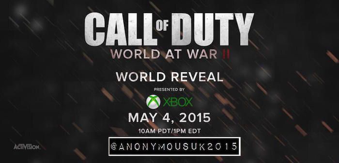 Call of Duty World War 2 Rumor Poster