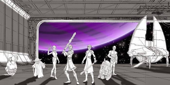 Cancel Kingdom Hearts Mobile Screens - Star Wars