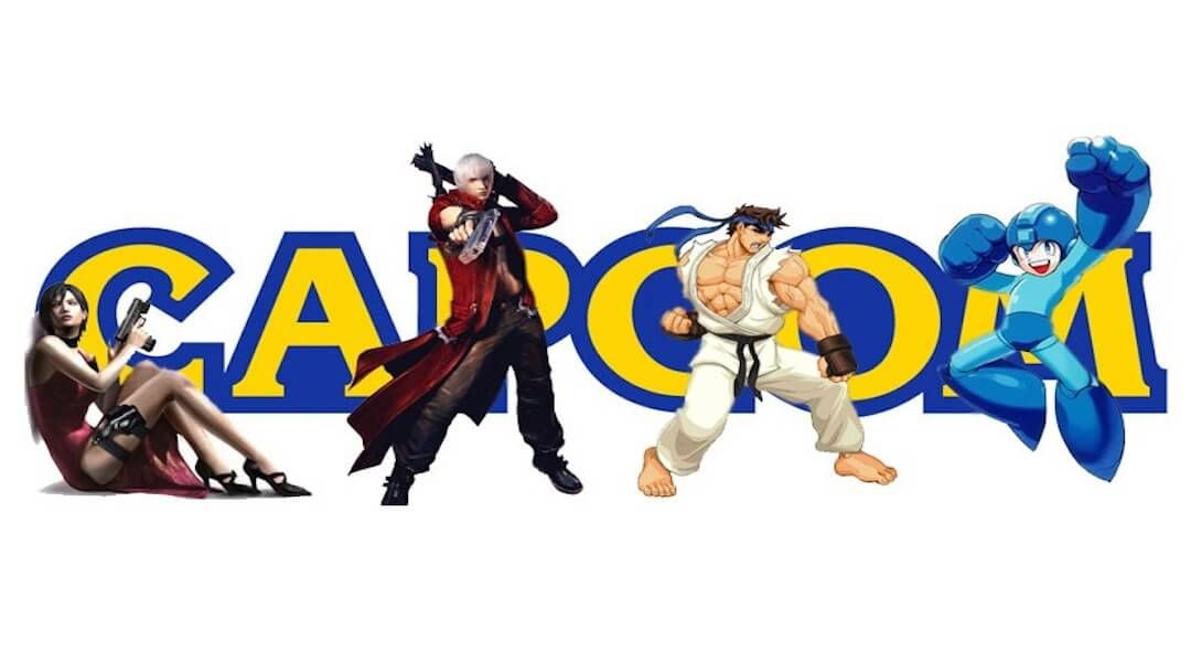 Capcom Logo Popular Characters