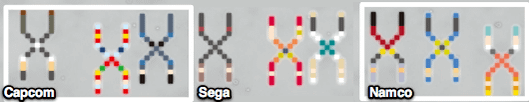 Capcom Namco Bandai Sega Chromosomes