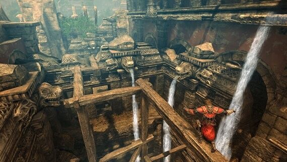 Castlevania Lords of Shadow Review Belmont balance beams