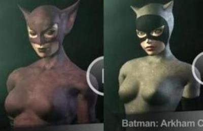 First Two Catwoman Skins