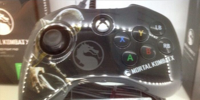 Closer shot of Mortal Kombat X gamepad