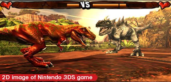 Dinosaurs 3DS gameplay