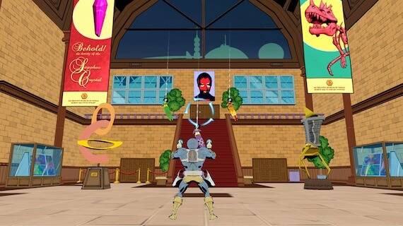 Comic Jumper 3D Shooter Gameplay