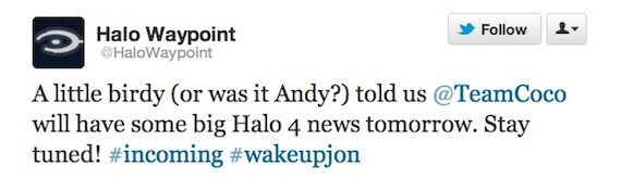 Conan Halo 4 Tease