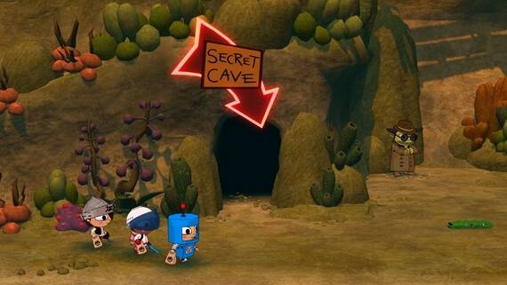 Costume Quest Grubbins on Ice Review Secret Cave