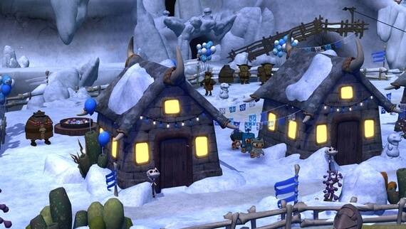 Costume Quest Grubbins on Ice Review Village