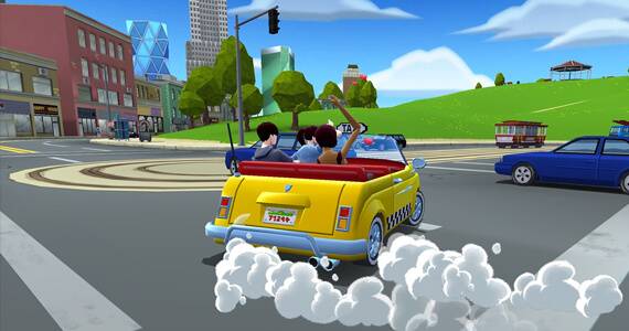 Crazy Taxi City Rush Drifting