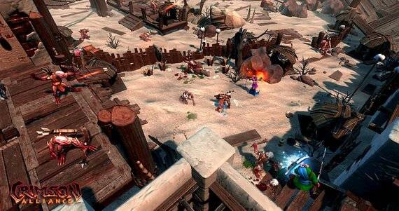 Crimson Alliance Review Combat