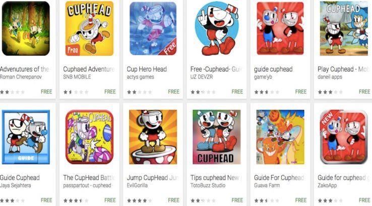 Cuphead clones Android screenshot