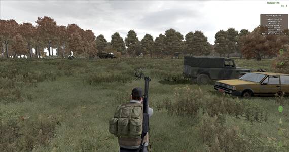 DayZ Vehicles Barricades Cars