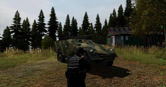DayZ Vehicles Barricades Tank