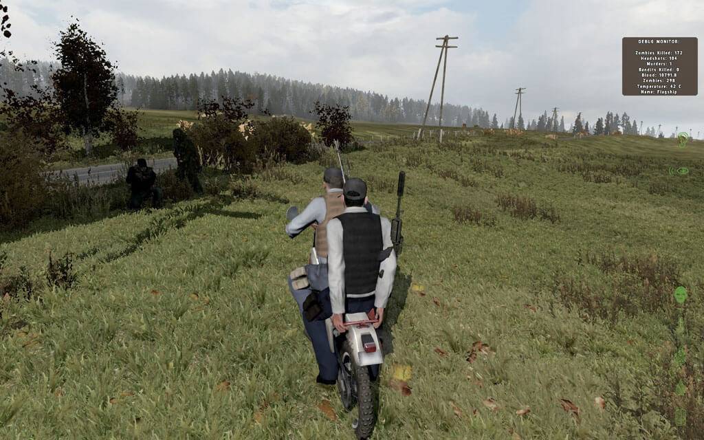 DayZ screenshot bike
