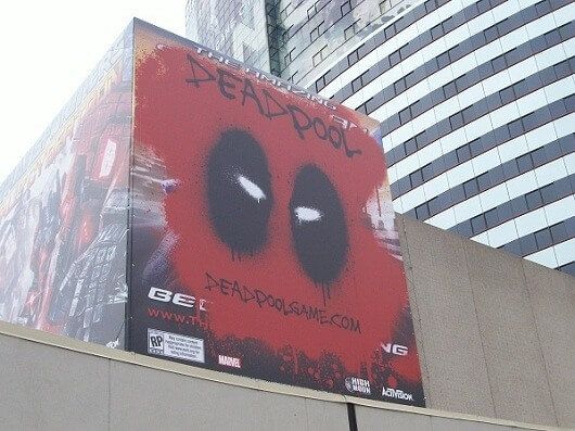 Deadpool Game Billboard