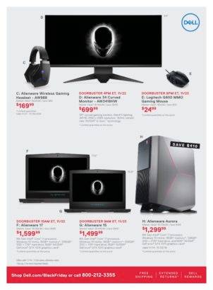 dell black friday gaming pcs